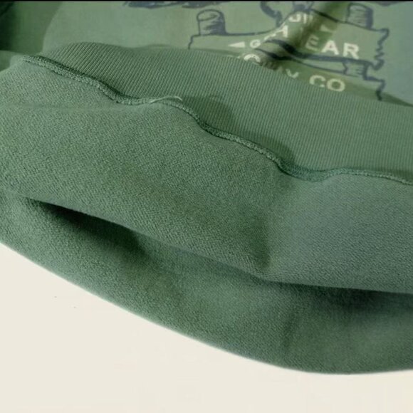 Polo Ralph Lauren Men's Double RL Ranch Logo Buffalo Fleece Sweatshirt - Picture 12 of 12